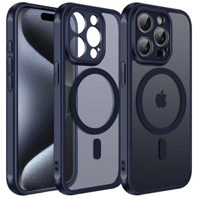 Apple iPhone 15 Pro Max Hülle mit MagSafe, stoßfestem TPU-Material, erhöhter Kameraschutz und schlankem Design in verschiedenen Farben