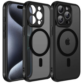 Apple iPhone 15 Pro Max Hülle mit MagSafe, stoßfestem TPU-Material, erhöhter Kameraschutz und schlankem Design in verschiedenen Farben