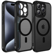 Apple iPhone 15 Pro Hülle mit MagSafe, stoßfestem TPU-Material, erhöhter Kameraschutz und schlankem Design in verschiedenen Farben