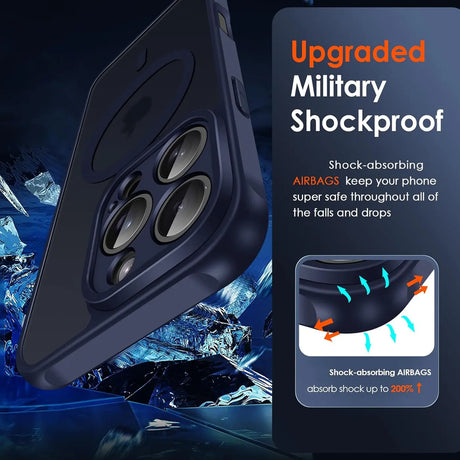 Apple iPhone 16 Pro Hülle mit MagSafe, stoßfestem TPU-Material, erhöhter Kameraschutz und schlankem Design in verschiedenen Farben