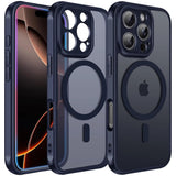 Apple iPhone 16 Pro Max Hülle mit MagSafe, stoßfestem TPU-Material, erhöhter Kameraschutz und schlankem Design in verschiedenen Farben