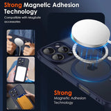 Apple iPhone 16 Pro Max Hülle mit MagSafe, stoßfestem TPU-Material, erhöhter Kameraschutz und schlankem Design in verschiedenen Farben