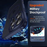 Apple iPhone 16 Pro Max Hülle mit MagSafe, stoßfestem TPU-Material, erhöhter Kameraschutz und schlankem Design in verschiedenen Farben