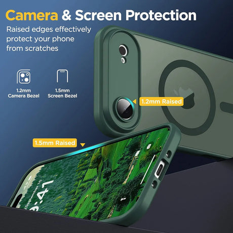 iPhone 17 Air Hülle mit MagSafe, stoßfestem TPU-Material, erhöhter Kameraschutz und schlankem Design in verschiedenen Farben