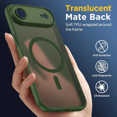 iPhone 17 Air Hülle mit MagSafe, stoßfestem TPU-Material, erhöhter Kameraschutz und schlankem Design in verschiedenen Farben