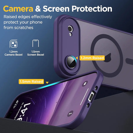 iPhone 17 Air Hülle mit MagSafe, stoßfestem TPU-Material, erhöhter Kameraschutz und schlankem Design in verschiedenen Farben