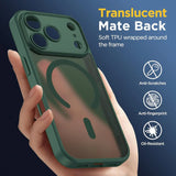 iPhone 17 Pro Hülle mit MagSafe, stoßfestem TPU-Material, erhöhter Kameraschutz und schlankem Design in verschiedenen Farben