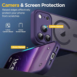 iPhone 17 Pro Hülle mit MagSafe, stoßfestem TPU-Material, erhöhter Kameraschutz und schlankem Design in verschiedenen Farben