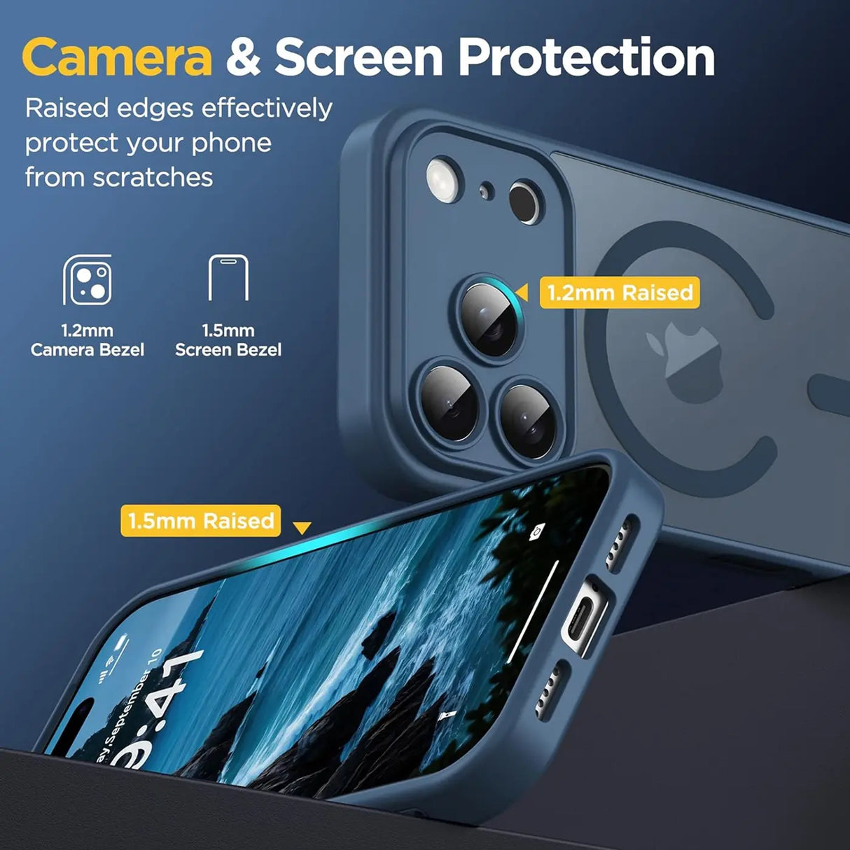 iPhone 17 Pro Max Hülle mit MagSafe, stoßfestem TPU-Material, erhöhter Kameraschutz und schlankem Design in verschiedenen Farben