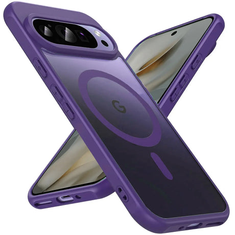 Google Pixel 10 Pro XL Hülle mit MagSafe, stoßfestem TPU-Material, erhöhter Kameraschutz und schlankem Design in verschiedenen Farben