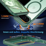 Google Pixel 9 Pro XL Hülle mit MagSafe, stoßfestem TPU-Material, erhöhter Kameraschutz und schlankem Design in verschiedenen Farben