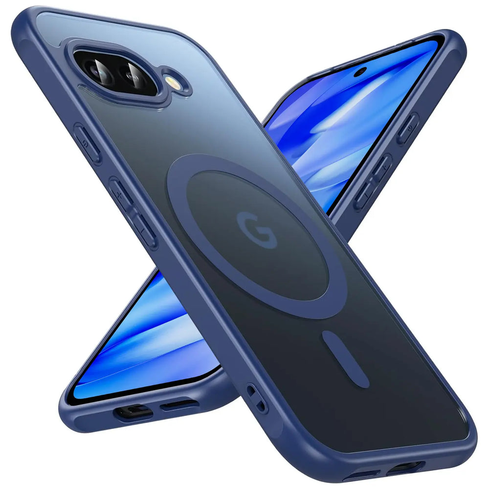 Google Pixel 9a Hülle mit MagSafe, stoßfestem TPU-Material, erhöhter Kameraschutz und schlankem Design in verschiedenen Farben