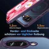 Google Pixel 9a Hülle mit MagSafe, stoßfestem TPU-Material, erhöhter Kameraschutz und schlankem Design in verschiedenen Farben