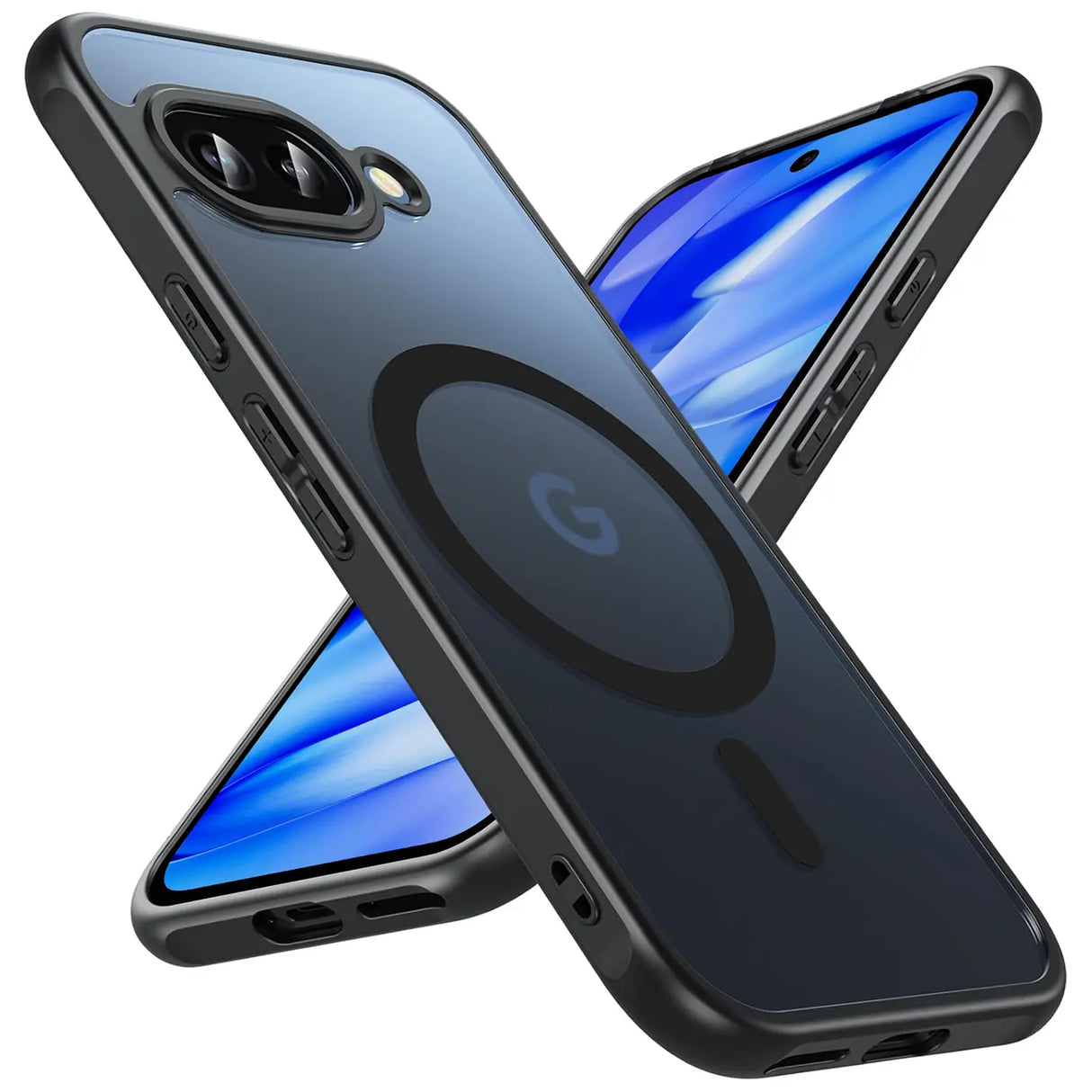 Google Pixel 9a Hülle mit MagSafe, stoßfestem TPU-Material, erhöhter Kameraschutz und schlankem Design in verschiedenen Farben