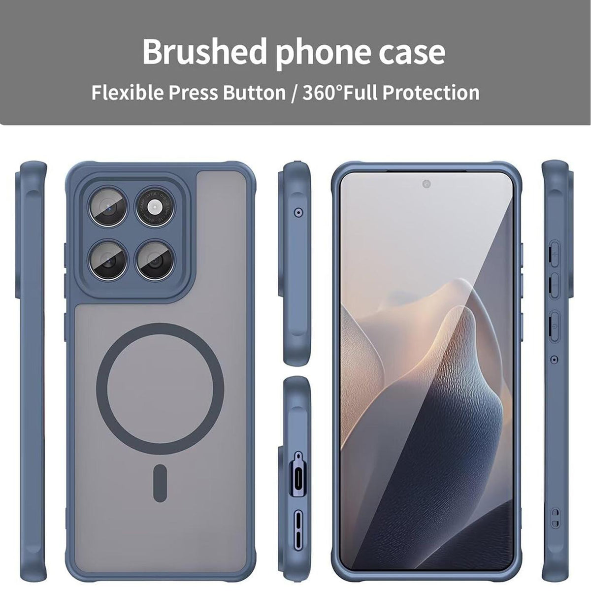 Motorola Moto Edge 60 Fusion - MagSafe Hülle mit Kameraschutz