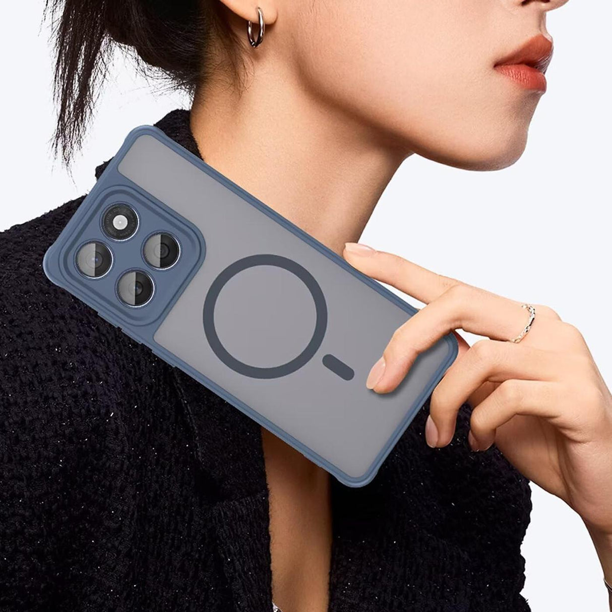 Motorola Moto Edge 60 Fusion - MagSafe Hülle mit Kameraschutz