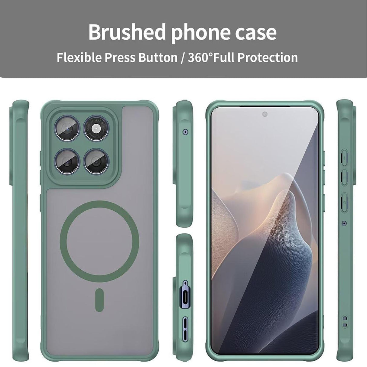 Motorola Moto Edge 60 Fusion - MagSafe Hülle mit Kameraschutz