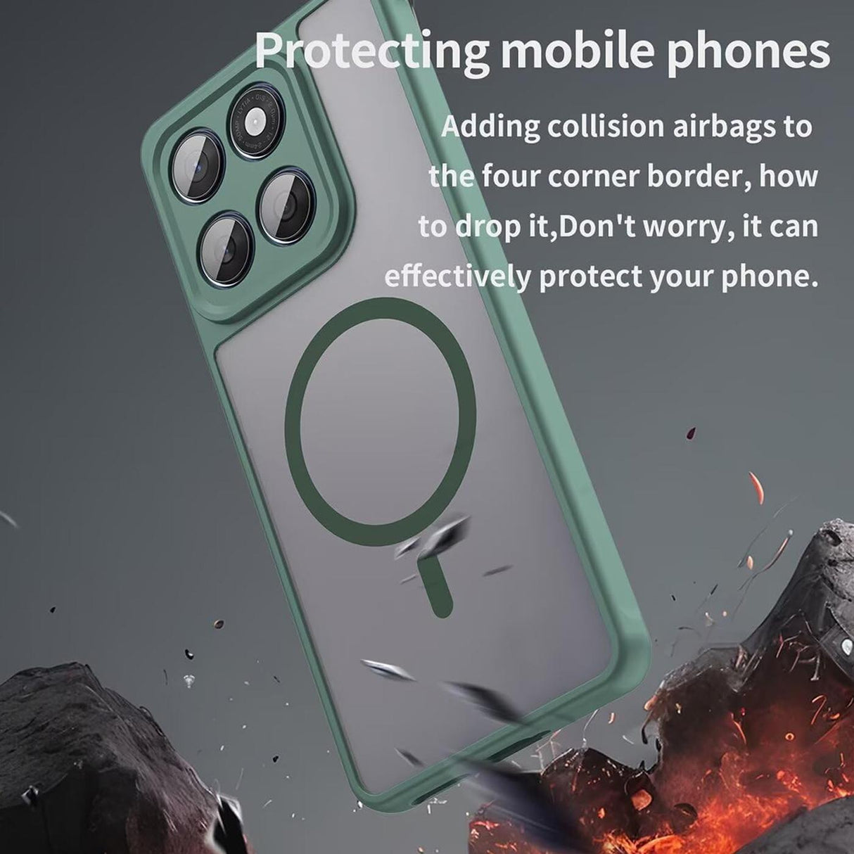 Motorola Moto Edge 60 Fusion - MagSafe Hülle mit Kameraschutz