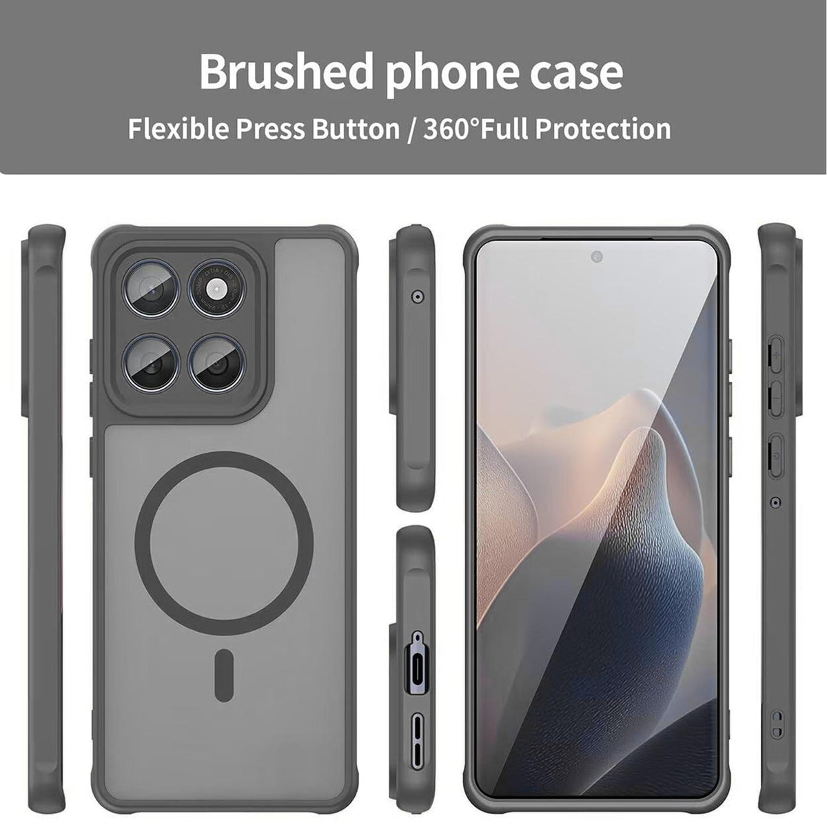 Motorola Moto Edge 60 Fusion - MagSafe Hülle mit Kameraschutz