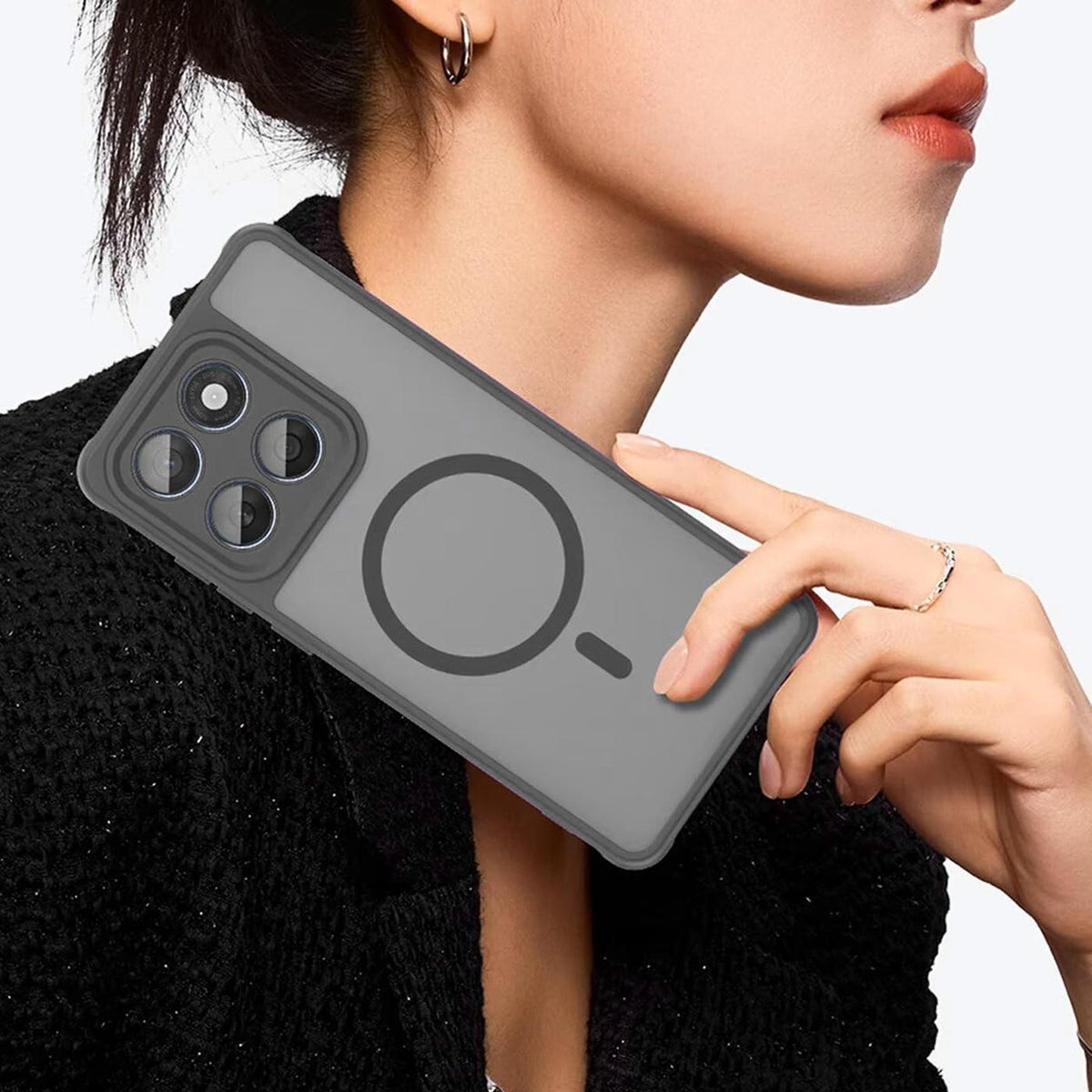 Motorola Moto Edge 60 Fusion - MagSafe Hülle mit Kameraschutz