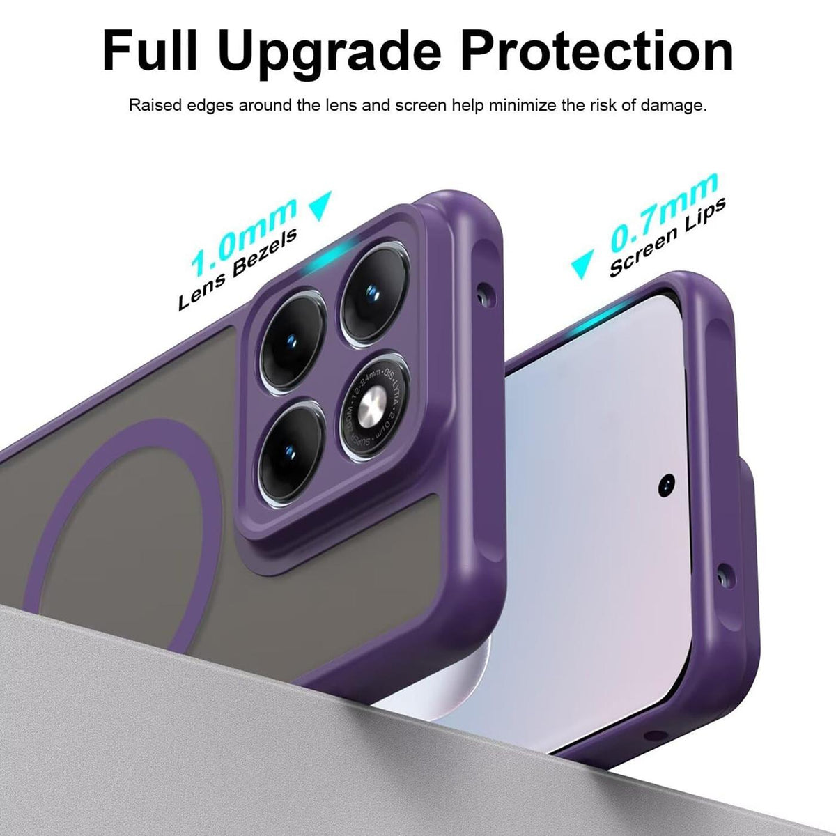 Motorola Moto 70 Fusion - MagSafe Hülle mit Kameraschutz