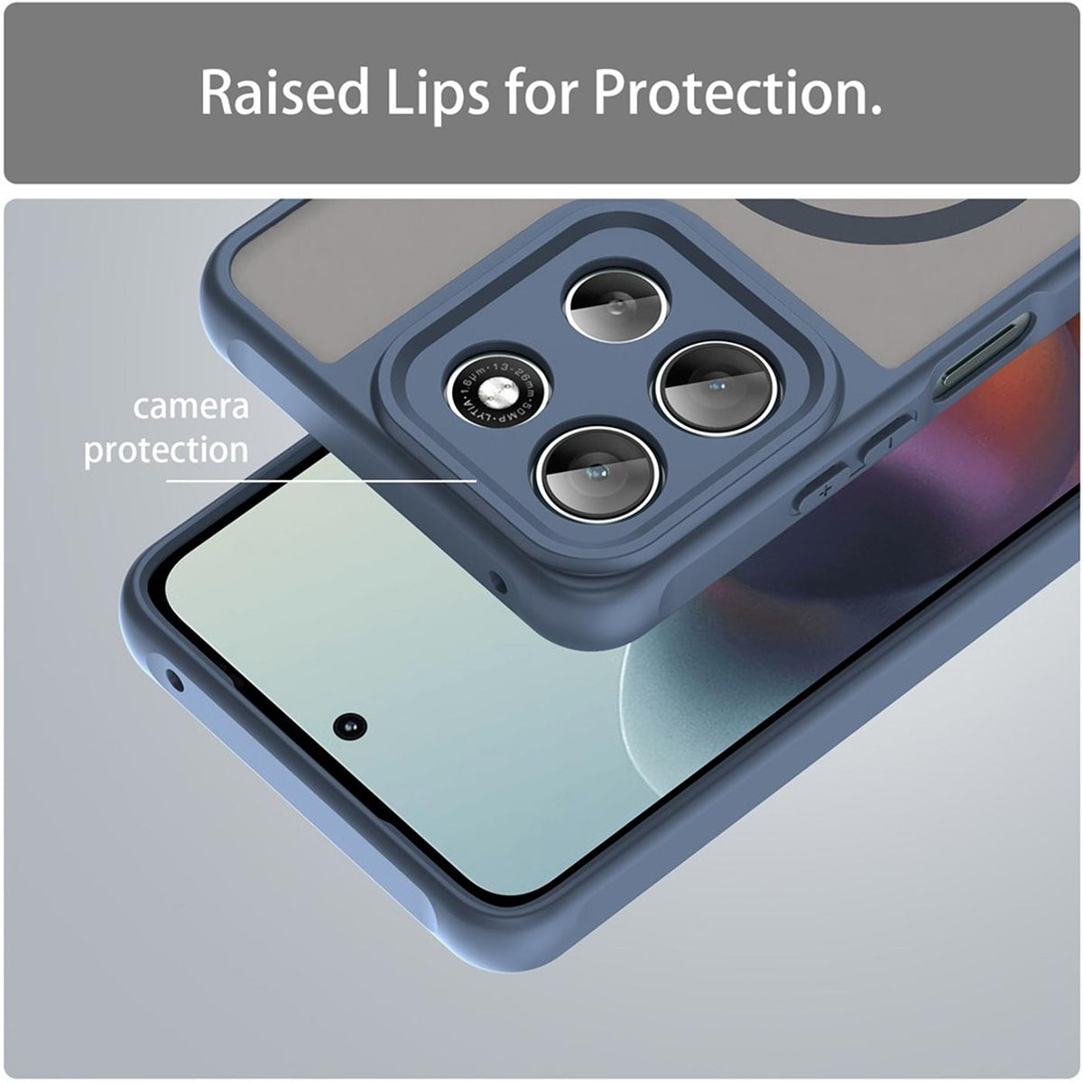 Motorola Moto G56 - MagSafe Hülle mit Kameraschutz