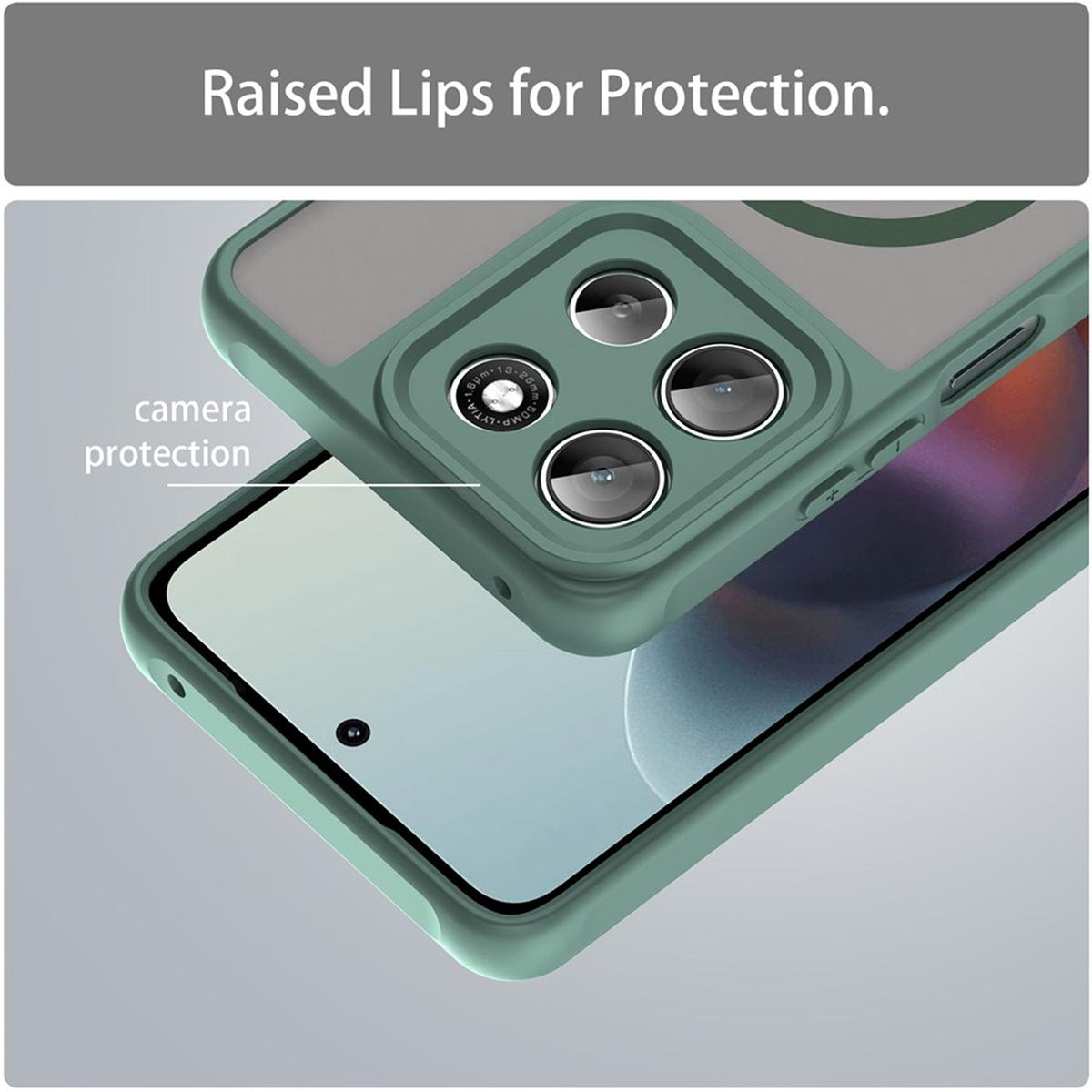 Motorola Moto G56 - MagSafe Hülle mit Kameraschutz