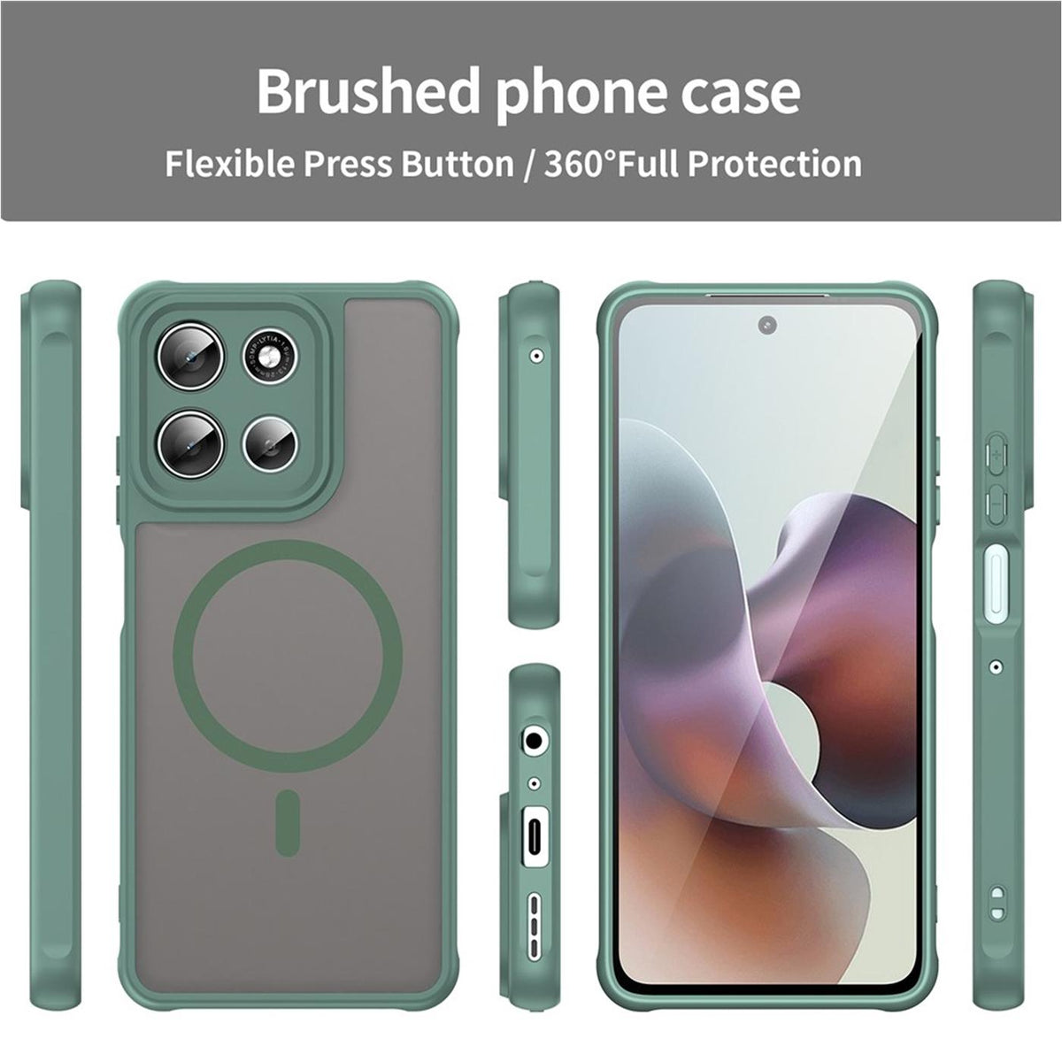 Motorola Moto G56 - MagSafe Hülle mit Kameraschutz