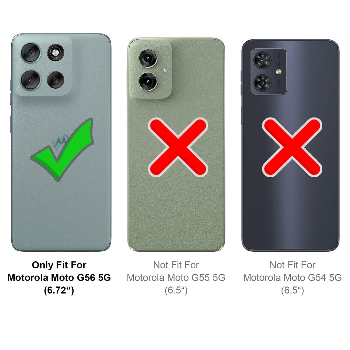 Motorola Moto G56 - MagSafe Hülle mit Kameraschutz