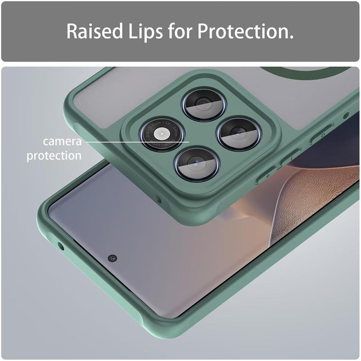 Motorola Moto G57 Power - MagSafe Hülle mit Kameraschutz