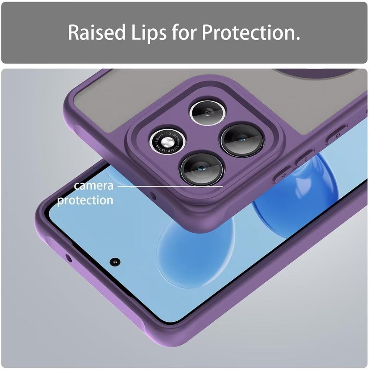 Motorola Moto G86 - MagSafe Hülle mit Kameraschutz