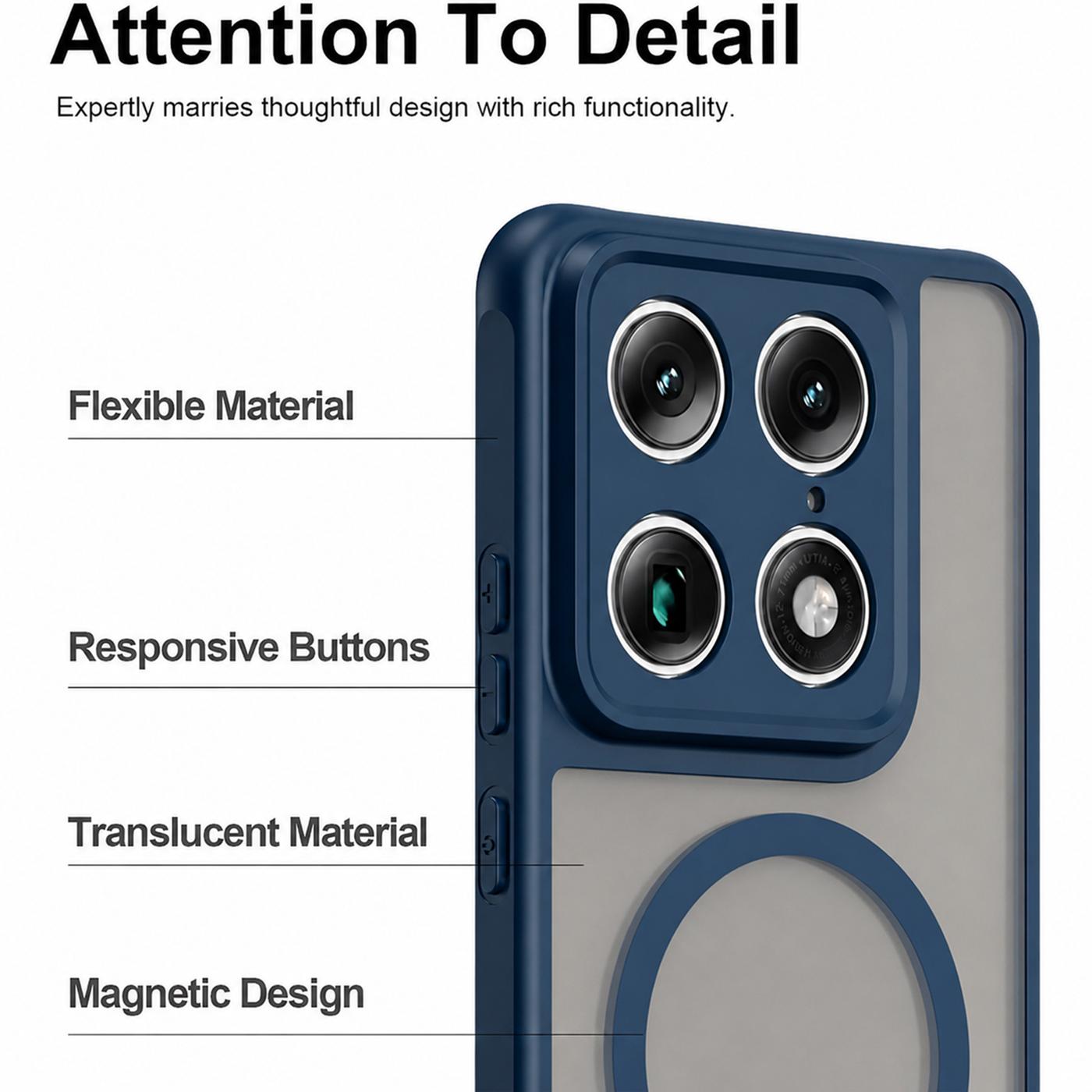 Motorola Moto Signature - MagSafe Hülle mit Kameraschutz