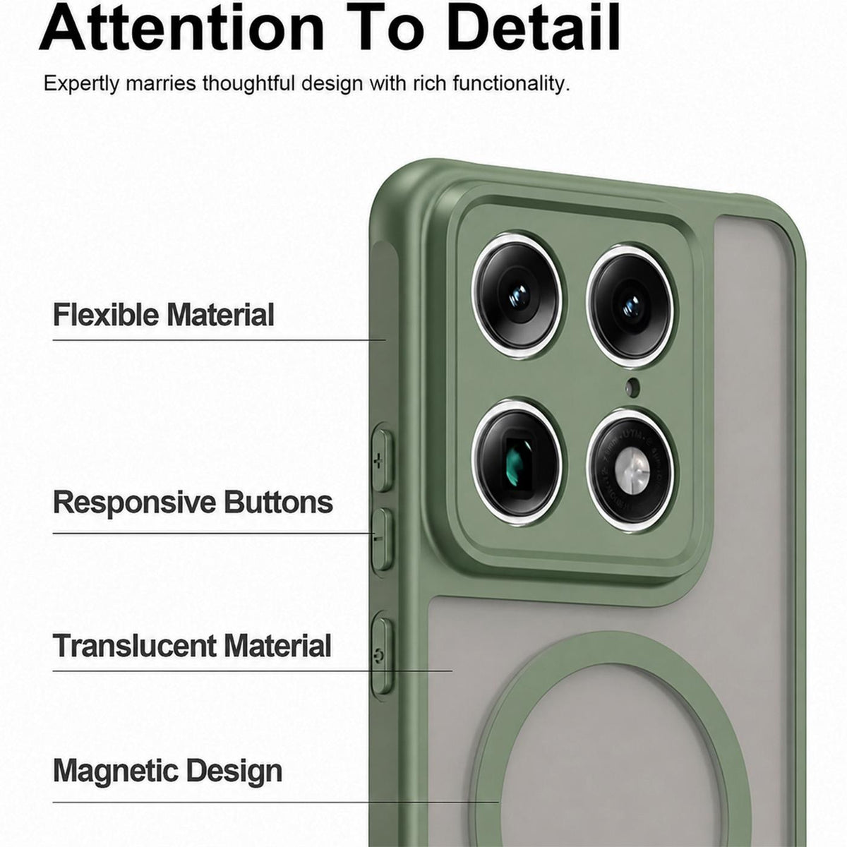 Motorola Moto Signature - MagSafe Hülle mit Kameraschutz