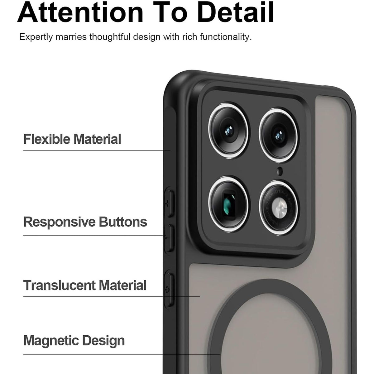 Motorola Moto Signature - MagSafe Hülle mit Kameraschutz