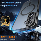 Samsung Galaxy A16 5G Hülle mit MagSafe, stoßfestem TPU-Material, erhöhter Kameraschutz und schlankem Design in verschiedenen Farben