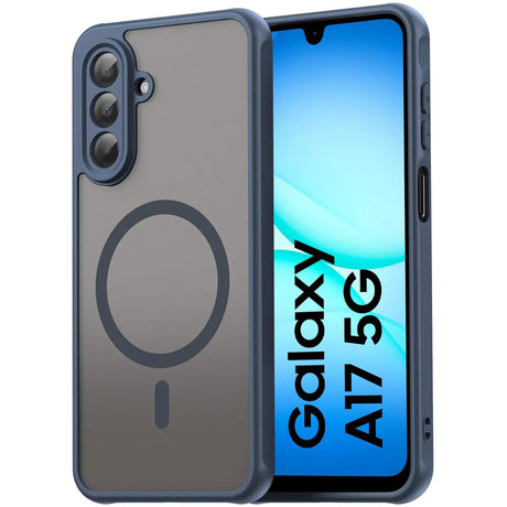 Samsung Galaxy A17 5G Hülle mit MagSafe, stoßfestem TPU-Material, erhöhter Kameraschutz und schlankem Design in verschiedenen Farben