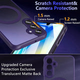 Samsung Galaxy A17 5G Hülle mit MagSafe, stoßfestem TPU-Material, erhöhter Kameraschutz und schlankem Design in verschiedenen Farben