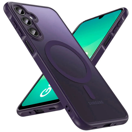 Samsung Galaxy A26 5G Hülle mit MagSafe, stoßfestem TPU-Material, erhöhter Kameraschutz und schlankem Design in verschiedenen Farben