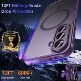 Samsung Galaxy A26 5G Hülle mit MagSafe, stoßfestem TPU-Material, erhöhter Kameraschutz und schlankem Design in verschiedenen Farben