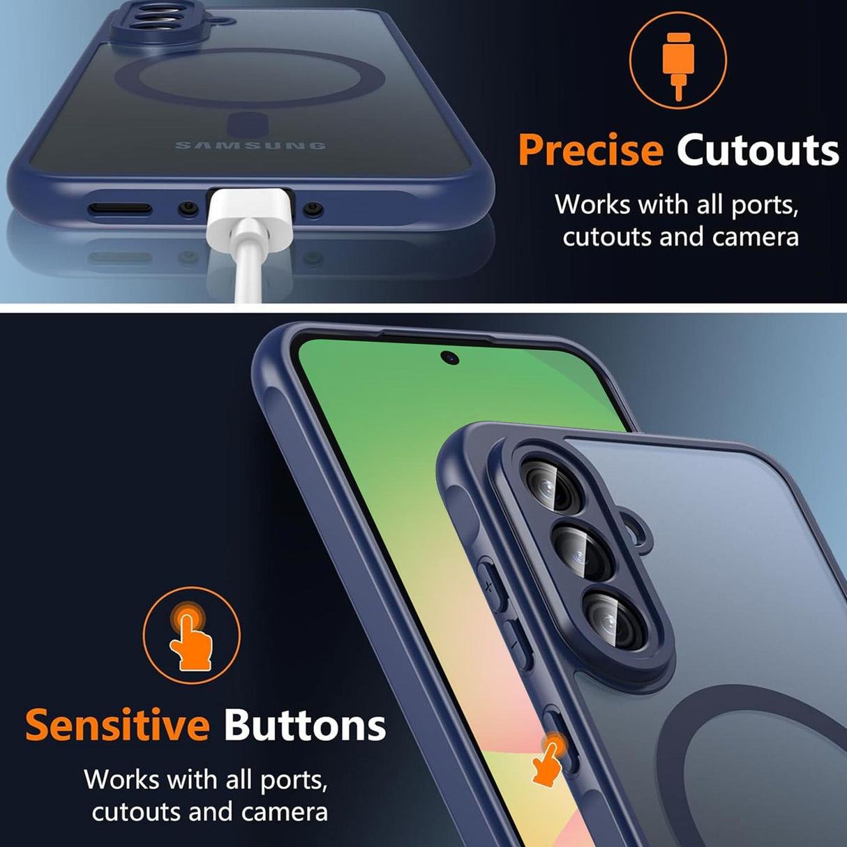 Samsung Galaxy A27 5G - MagSafe Hülle mit Kameraschutz