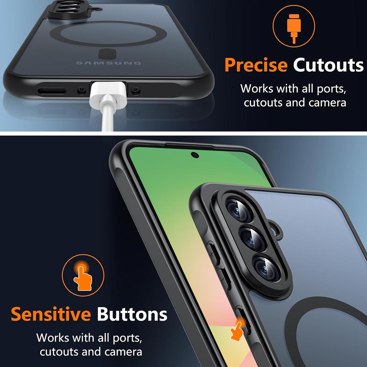 Samsung Galaxy A27 5G - MagSafe Hülle mit Kameraschutz