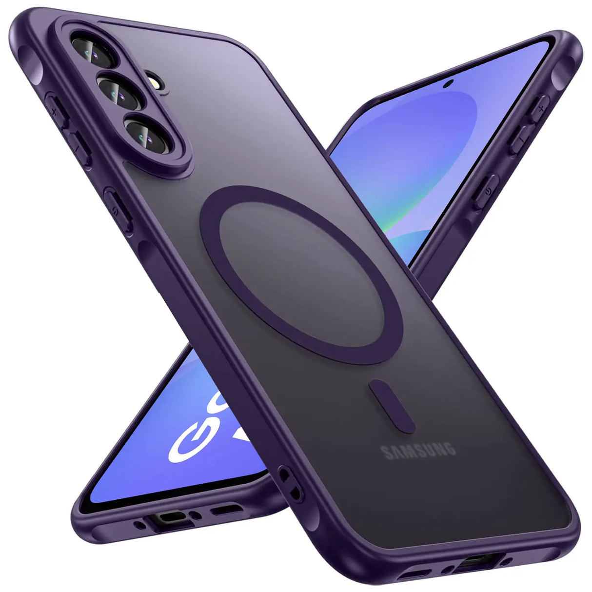 Samsung Galaxy A36 5G Hülle mit MagSafe, stoßfestem TPU-Material, erhöhter Kameraschutz und schlankem Design in verschiedenen Farben