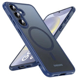 Samsung Galaxy S24 Hülle mit MagSafe, stoßfestem TPU-Material, erhöhter Kameraschutz und schlankem Design in verschiedenen Farben