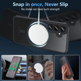 Samsung Galaxy S24 FE Hülle mit MagSafe, stoßfestem TPU-Material, erhöhter Kameraschutz und schlankem Design in verschiedenen Farben