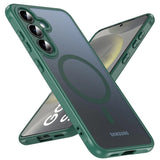 Samsung Galaxy S24 Plus Hülle mit MagSafe, stoßfestem TPU-Material, erhöhter Kameraschutz und schlankem Design in verschiedenen Farben