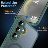 Samsung Galaxy S24 Plus Hülle mit MagSafe, stoßfestem TPU-Material, erhöhter Kameraschutz und schlankem Design in verschiedenen Farben