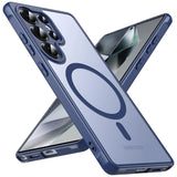 Samsung Galaxy S24 Ultra Hülle mit MagSafe, stoßfestem TPU-Material, erhöhter Kameraschutz und schlankem Design in verschiedenen Farben