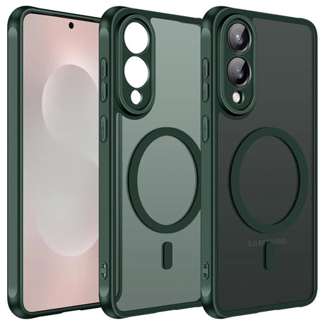 Samsung Galaxy S25 Edge Hülle mit MagSafe, stoßfestem TPU-Material, erhöhter Kameraschutz und schlankem Design in verschiedenen Farben