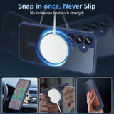 Samsung Galaxy S25 FE Hülle mit MagSafe, stoßfestem TPU-Material, erhöhter Kameraschutz und schlankem Design in verschiedenen Farben