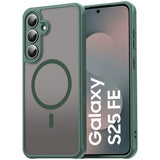 Samsung Galaxy S25 FE Hülle mit MagSafe, stoßfestem TPU-Material, erhöhter Kameraschutz und schlankem Design in verschiedenen Farben